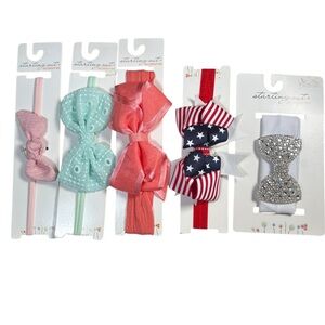 Starting Out Hair Accessories Set - Pink, Mint, Coral, Navy, Silver